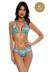 Luli Fama Ocean Breeze Seamless Full Ruched Back Bottom